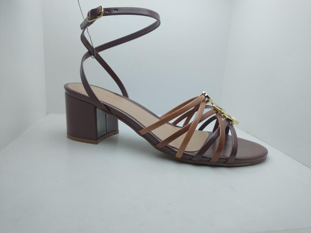 Sandália Salto Bloco - 3 Marias